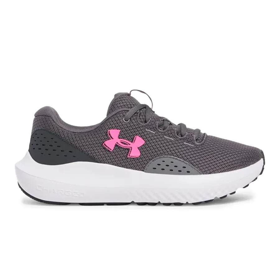 Imagen 0 de 5 de Zapatillas Under Armour Charged Surge 4-GRIS/BLANCO/ROSA