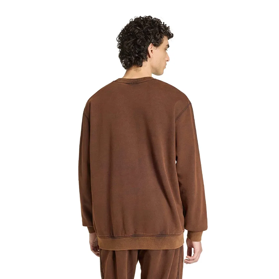 Imagen 1 de 5 de Buzo adidas originals Essentials Retro Washed-MARRON