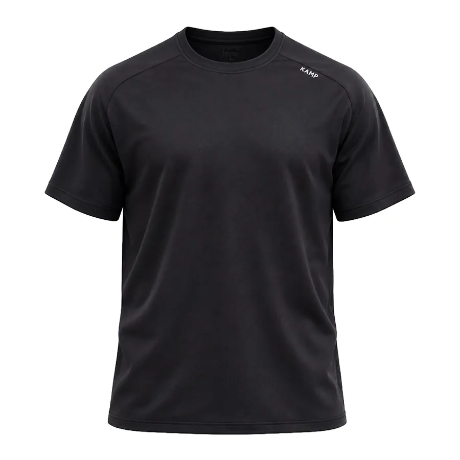 Imagen 2 de 4 de Remera Kamp Rec-NEGRO