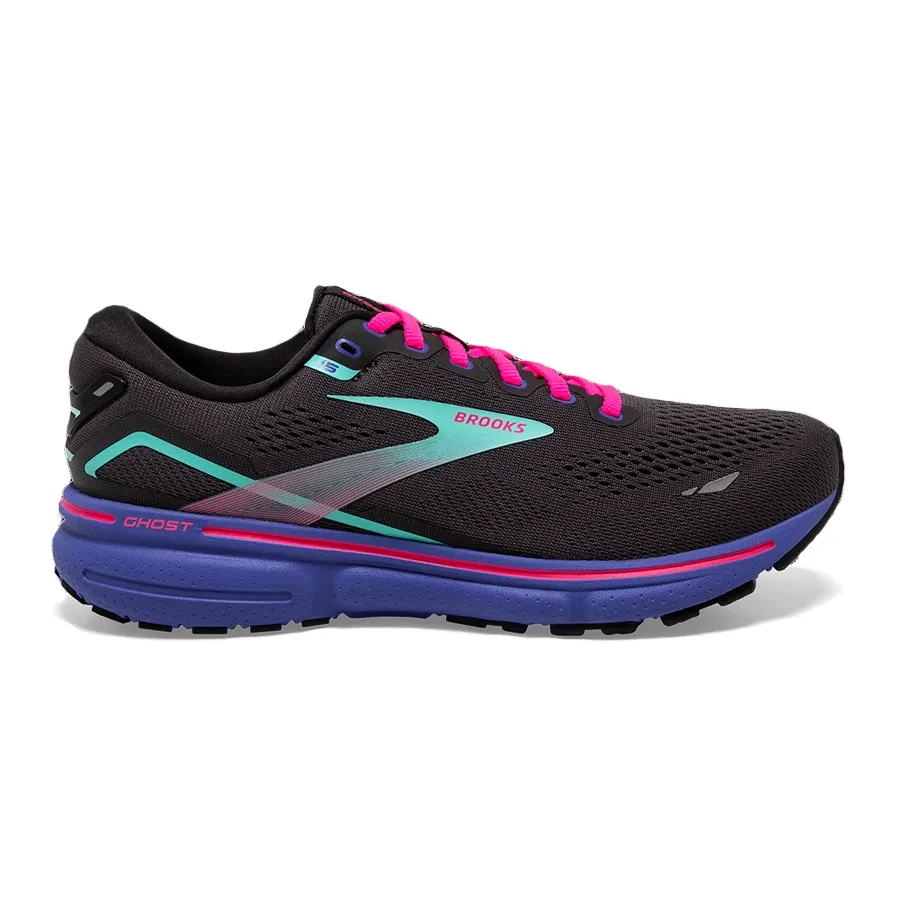 Imagen 0 de 5 de Zapatillas Brooks Ghost 15-NEGRO/FUCSIA/VIOLETA