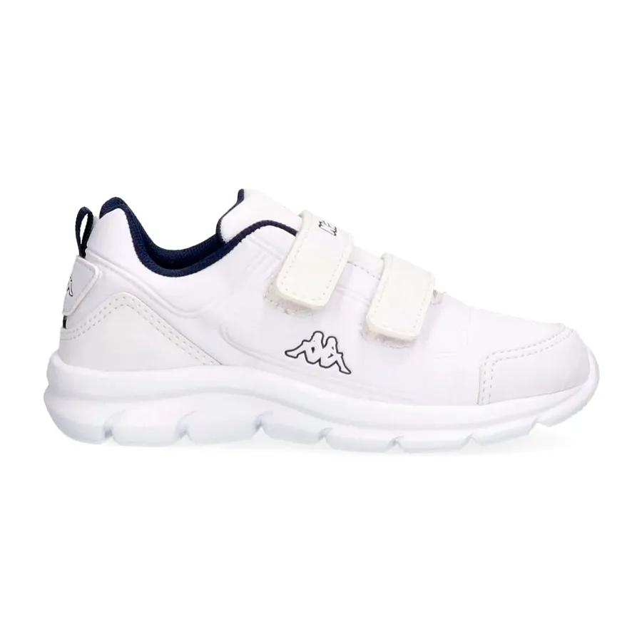 Imagen 0 de 5 de Zapatillas Kappa Colegial I Velcro-BLANCO/AZUL