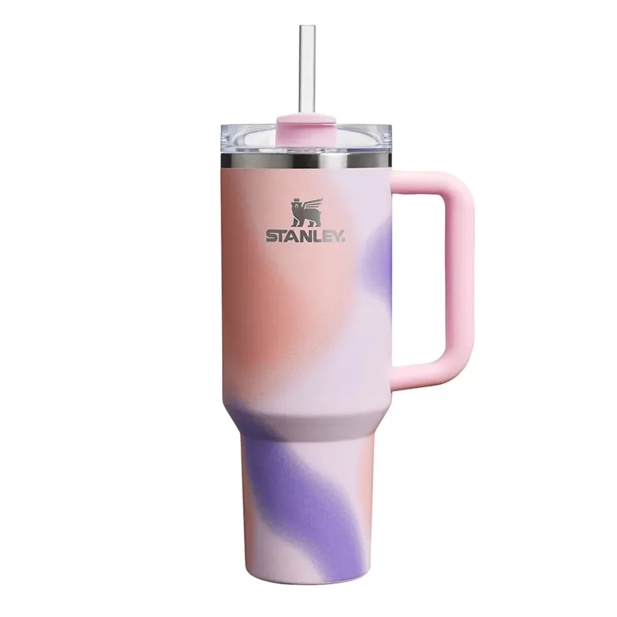 Imagen 3 de 4 de Vaso Stanley Quencher New Frequency 1.18 lts.-ROSA/NARANJA/VIOLETA