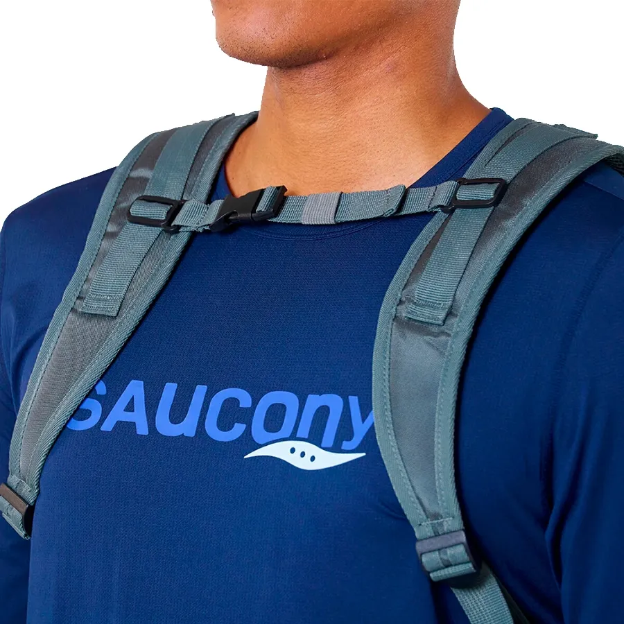 Imagen 3 de 6 de Mochila Saucony Hurricane 24Lt-OLIVA