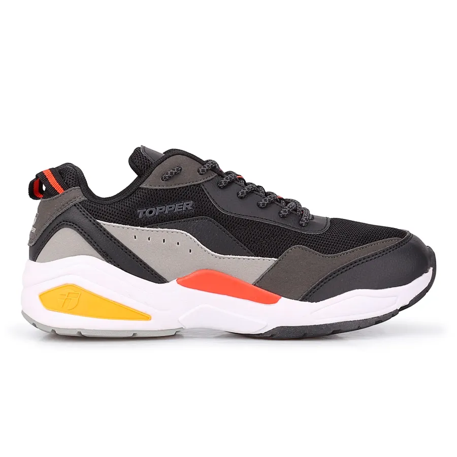 Imagen 0 de 5 de Zapatillas Topper Circus-NEGRO/GRIS/ROJO