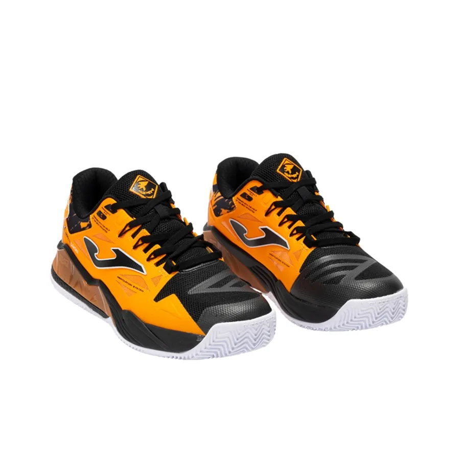 Imagen 1 de 4 de Zapatillas Joma Padel Spin-NARANJA/NEGRO