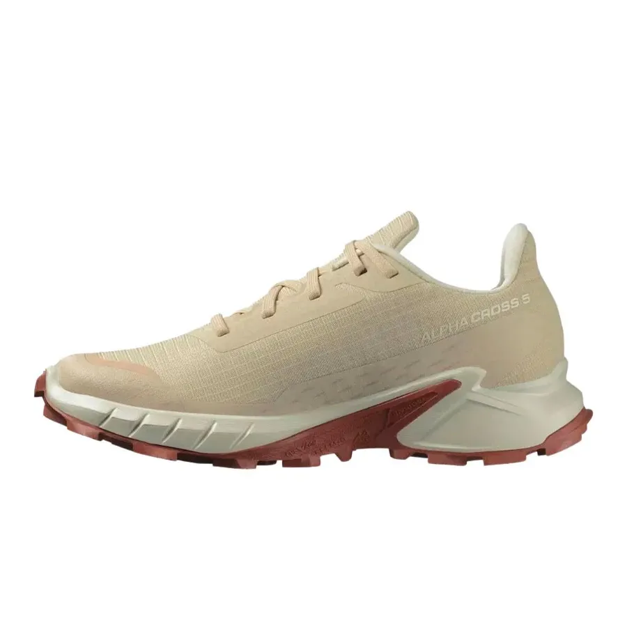Imagen 2 de 6 de Zapatillas Salomon Alphacross 5-BEIGE/BLANCO/MARRON