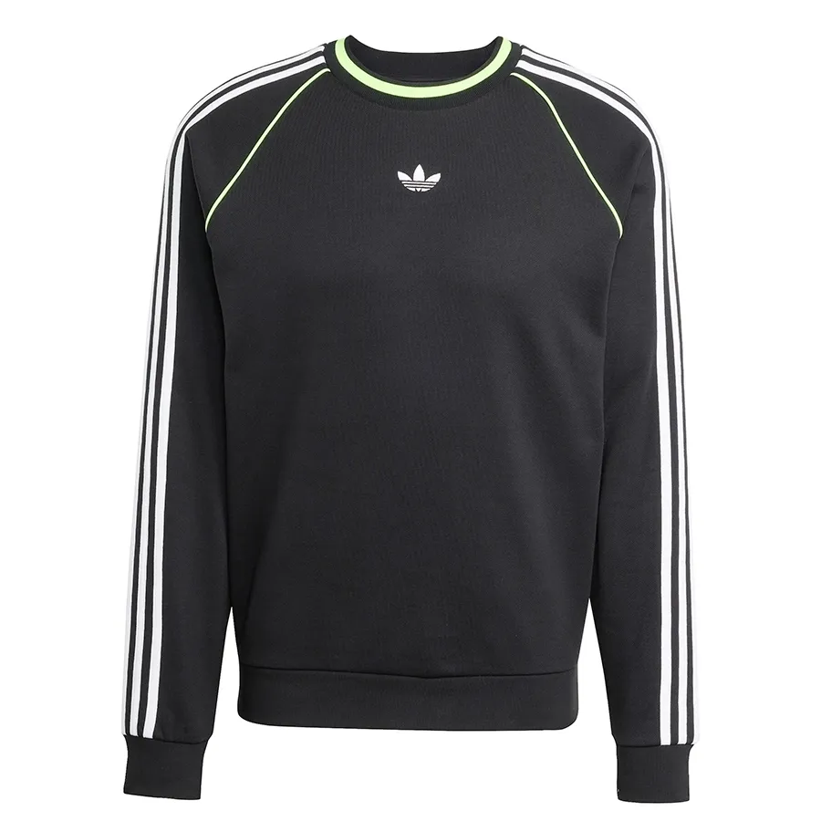 Imagen 1 de 4 de Buzo adidas originals Piping Crewneck-NEGRO/BLANCO