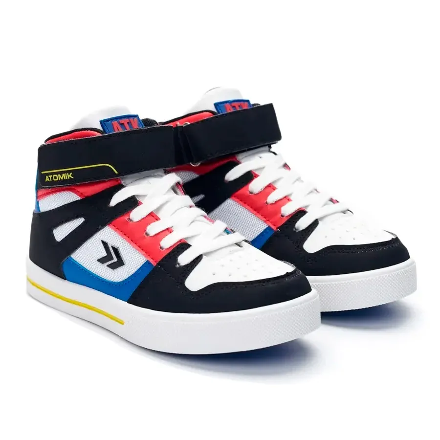 Imagen 1 de 4 de Zapatillas Atomik Spin-NEGRO/BLANCO/AZUL