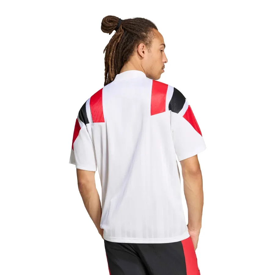 Imagen 1 de 6 de Camiseta adidas originals Eqt River Plate-BLANCO/ROJO/NEGRO