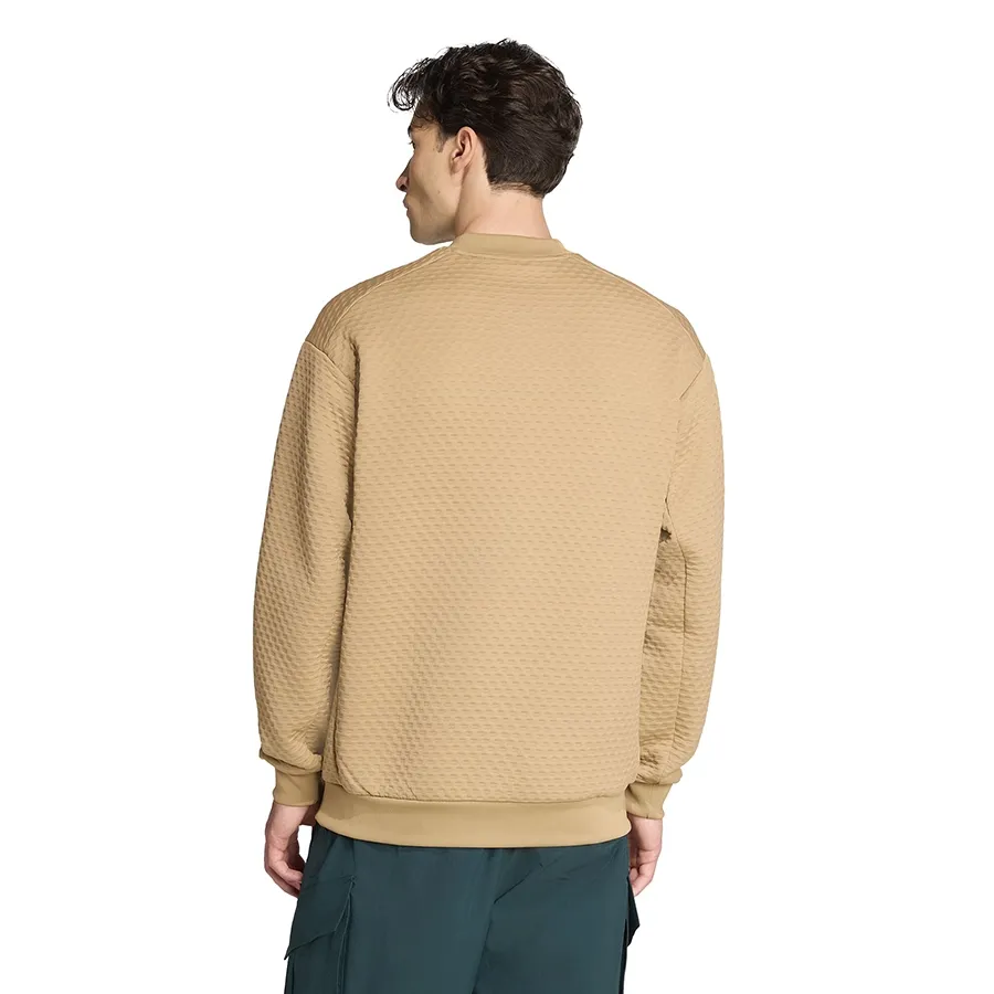 Imagen 1 de 4 de Buzo adidas Xploric Crewneck-KAKI