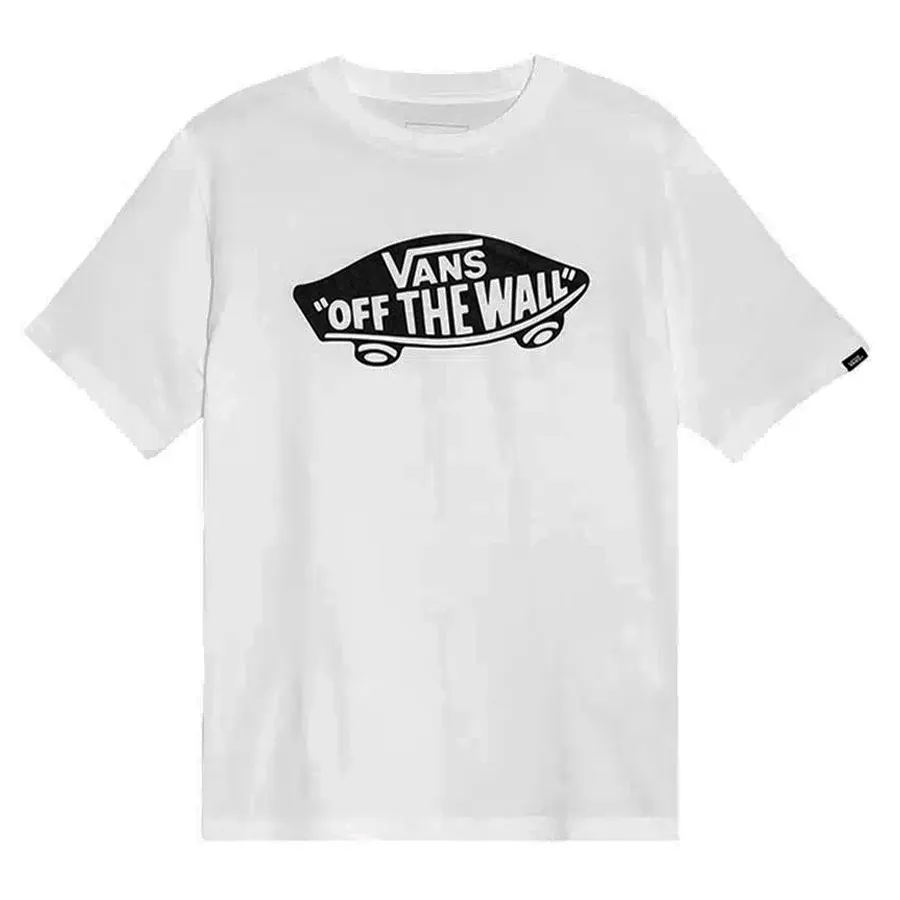 Imagen 0 de 2 de Remera Vans Otw Boys Logo-BLANCO/NEGRO