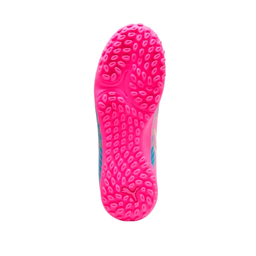 Imagen 4 de 7 de Botines Puma Future 9 Play Tf-ROSA FLUOR/TURQUESA/AMARILLO FLUOR