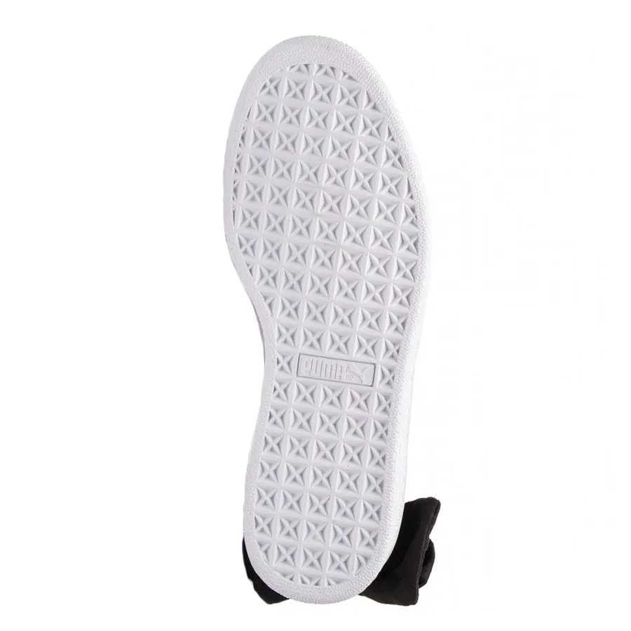 Imagen 3 de 5 de Zapatillas Puma Basket Bow-NEGRO