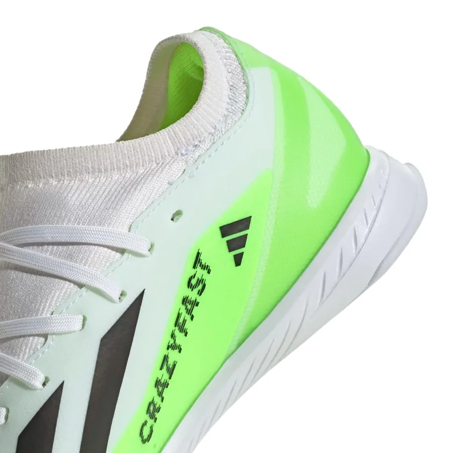 Imagen 9 de 10 de Botines adidas X Crazyfast.3-BLANCO/VERDE FLUOR/NEGRO