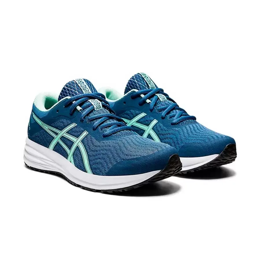 Imagen 4 de 5 de Zapatillas Asics Patriot 12-AZUL/AQUA