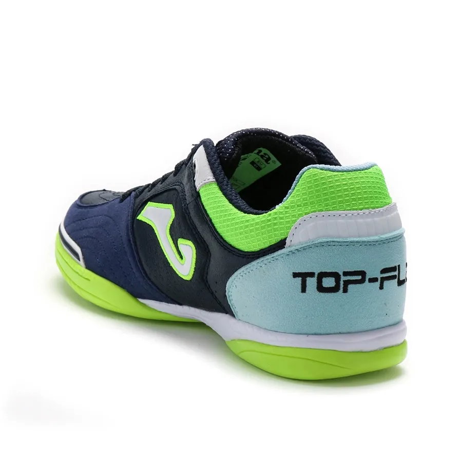 Imagen 2 de 4 de Botines Joma Top Flex-MARINO/VERDE FLUOR/BLANCO