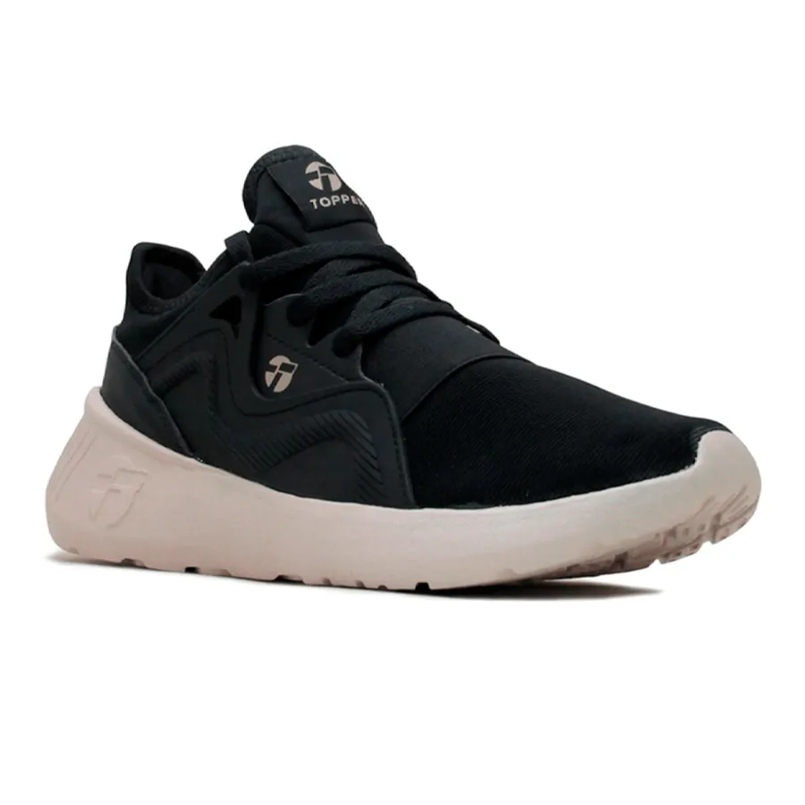 Imagen 1 de 4 de Zapatillas Topper Mamba II-NEGRO/BEIGE