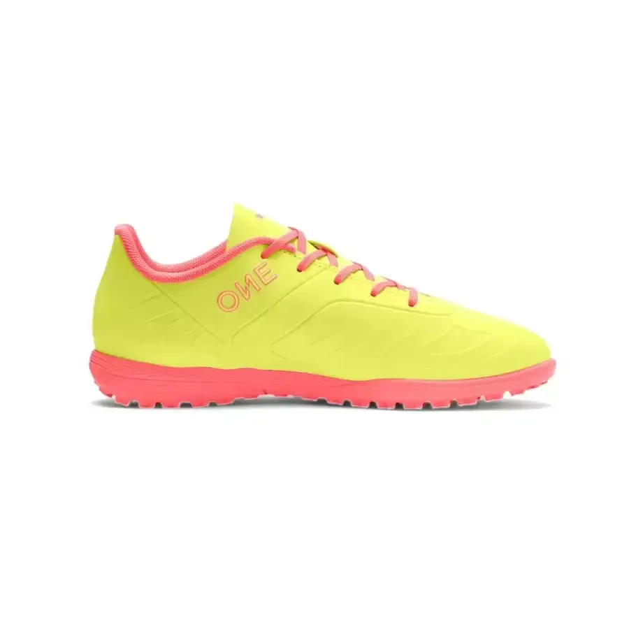 Imagen 0 de 6 de Botines Puma One 20.4 Osg Tt Jr Abdp-AMARILLO/NARANJA/GRIS