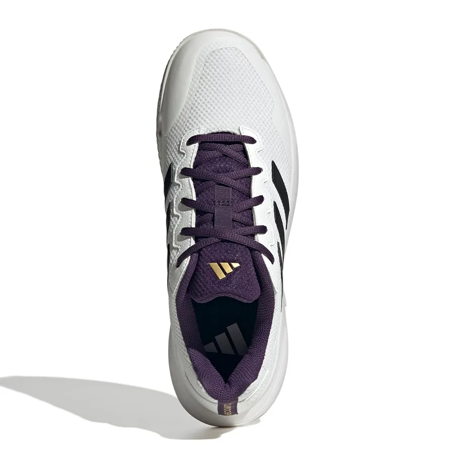 Imagen 4 de 6 de Zapatillas adidas Gamecourt 2.0-BLANCO/VIOLETA