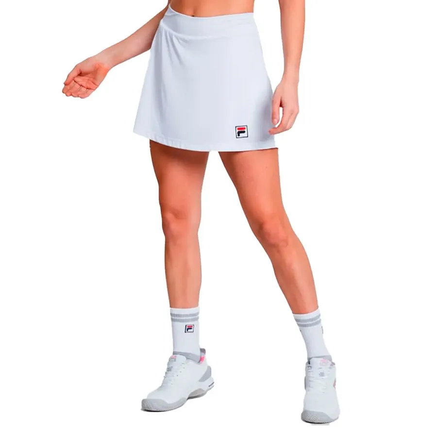 Imagen 1 de 2 de Pollera Fila Basic-BLANCO