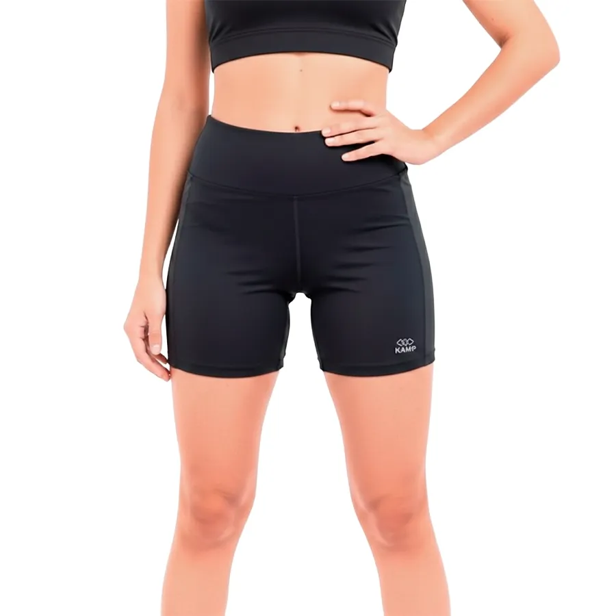 Imagen 0 de 2 de Calza Kamp Corta  Con Bolsillo-NEGRO