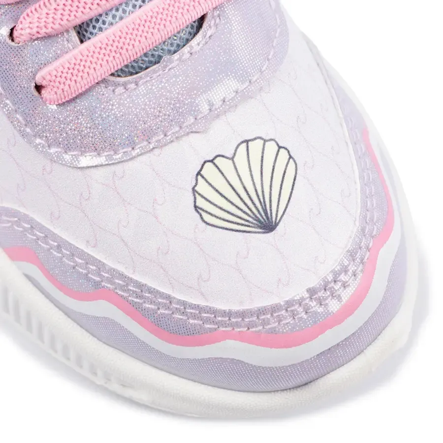 Imagen 3 de 5 de Zapatillas Footy Stitch Línea Plus-ROSA/VIOLETA/BLANCO