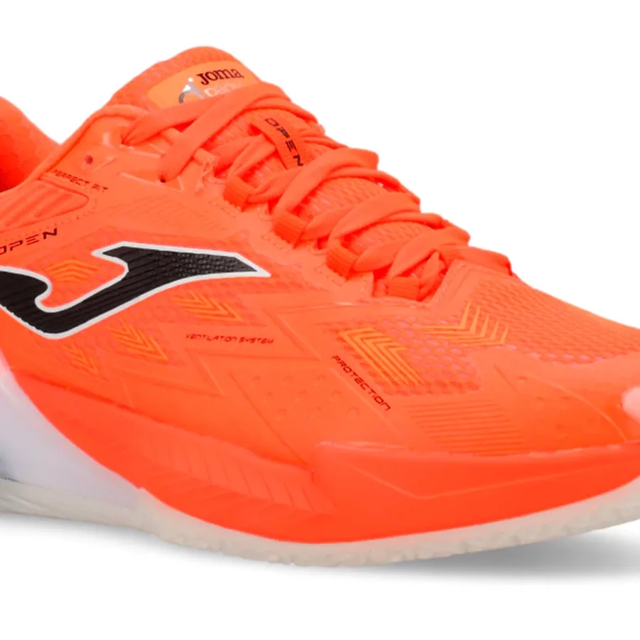 Imagen 5 de 6 de Zapatillas Joma Open II-NARANJA FLUOR/NEGRO