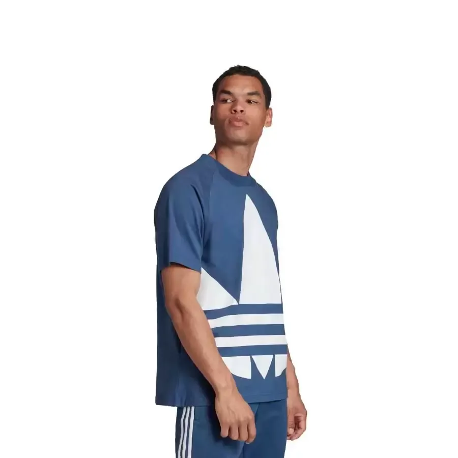 Imagen 1 de 5 de Remera adidas originals Bg Trefoil-AZUL/BLANCO