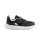 zapatillas-kappa-logo-delvis-NEGRO/TURQUESA