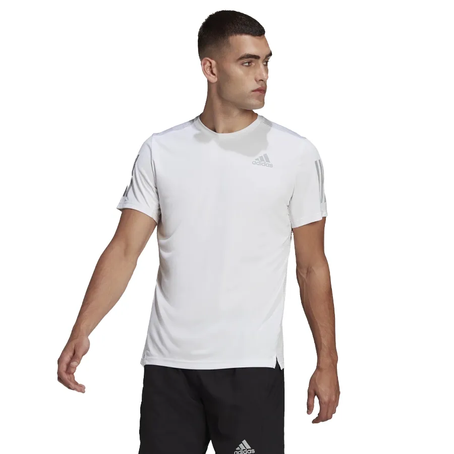 Imagen 1 de 5 de Remera adidas Own The Run-BLANCO