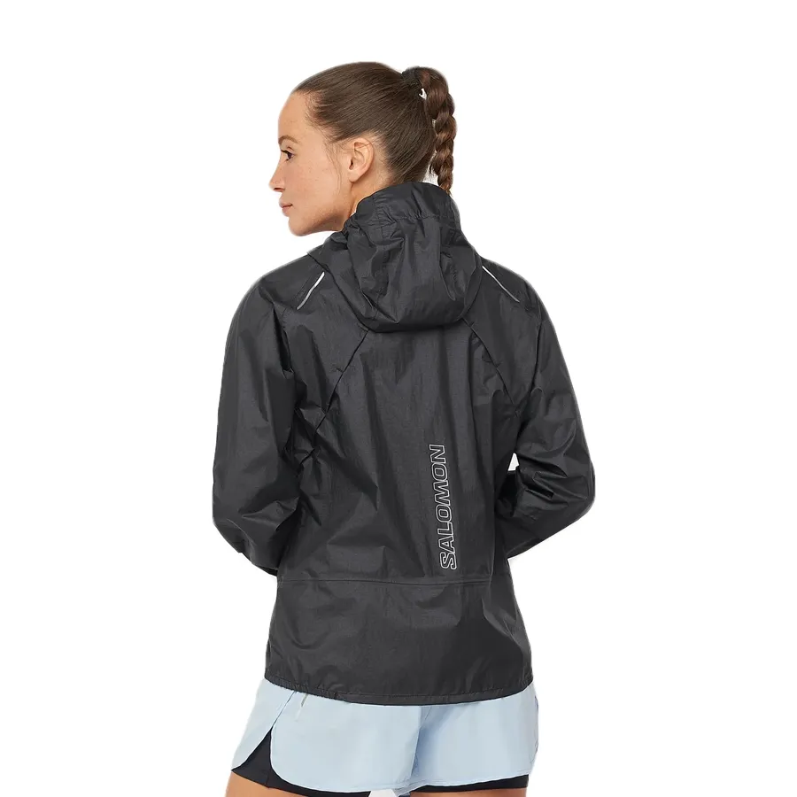 Imagen 2 de 7 de Campera Salomon Bonatti Waterproof-NEGRO