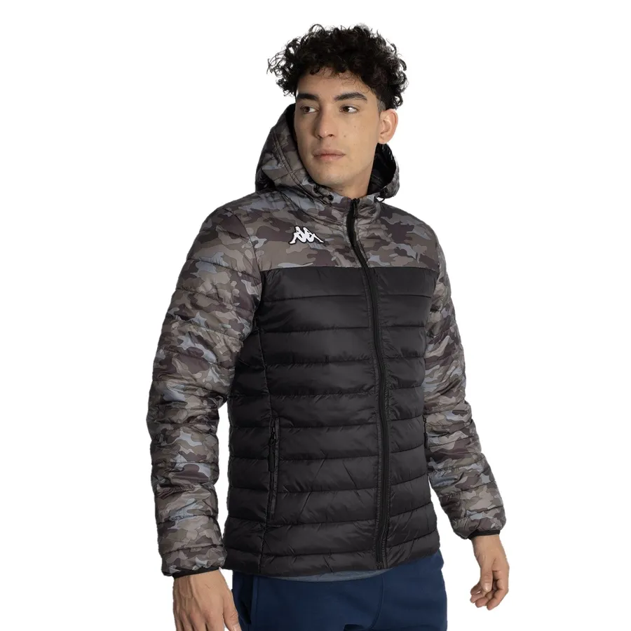 Imagen 0 de 5 de Campera Kappa 4 Soccer Seddolo-CAMUFLADO/NEGRO