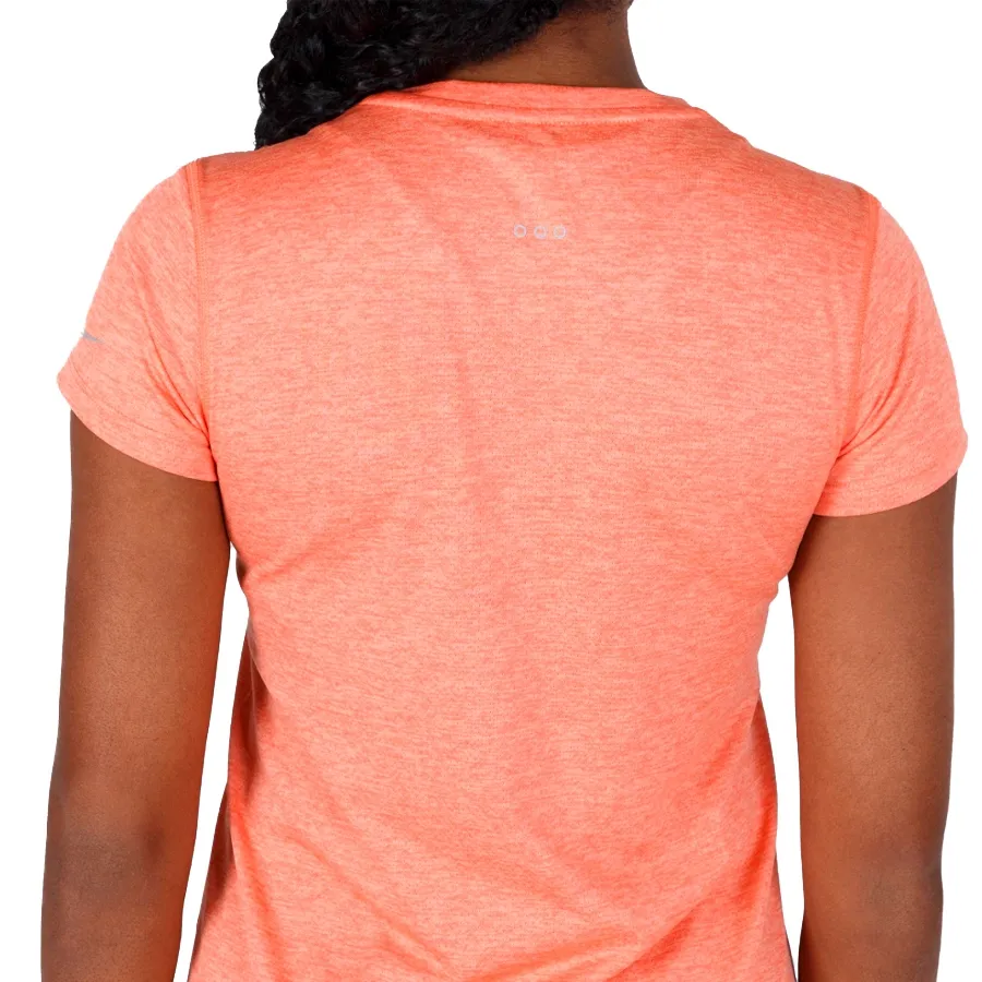 Imagen 2 de 4 de Remera Saucony Stopwatch Short Sleeve-CORAL