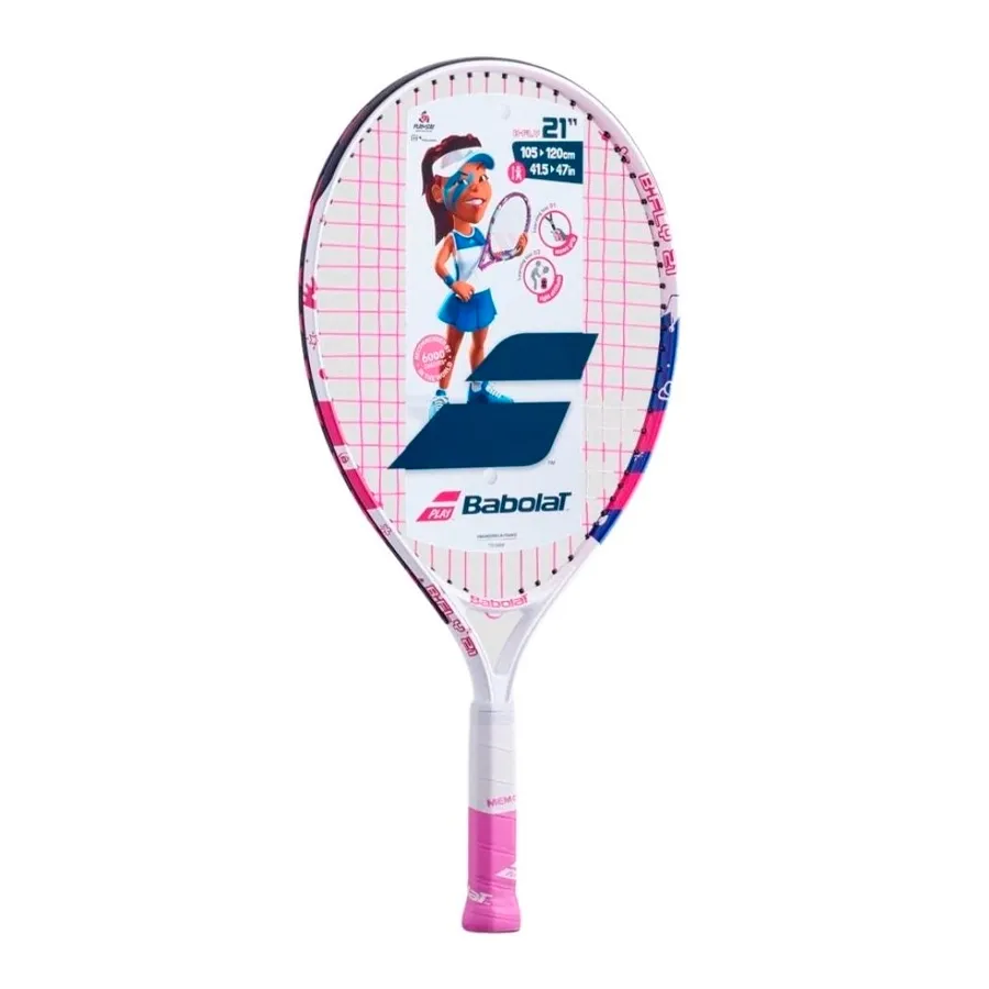 Imagen 0 de 3 de Raqueta Babolat B Fly 21-BLANCO/ROSA/AZUL