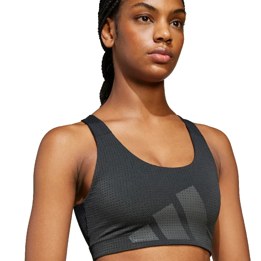 Imagen 1 de 5 de Top adidas Powerimpact HIIT-NEGRO/PLATA