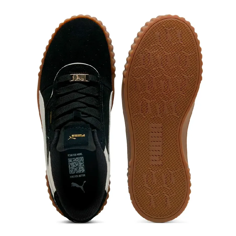 Imagen 3 de 6 de Zapatillas Puma Carina 3.0 Luxe-NEGRO/BLANCO