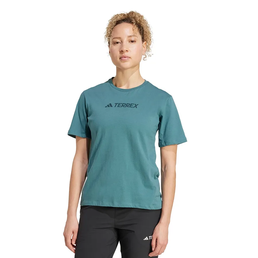Imagen 0 de 4 de Remera adidas Terrex Classic Logo Tee-VERDE AGUA