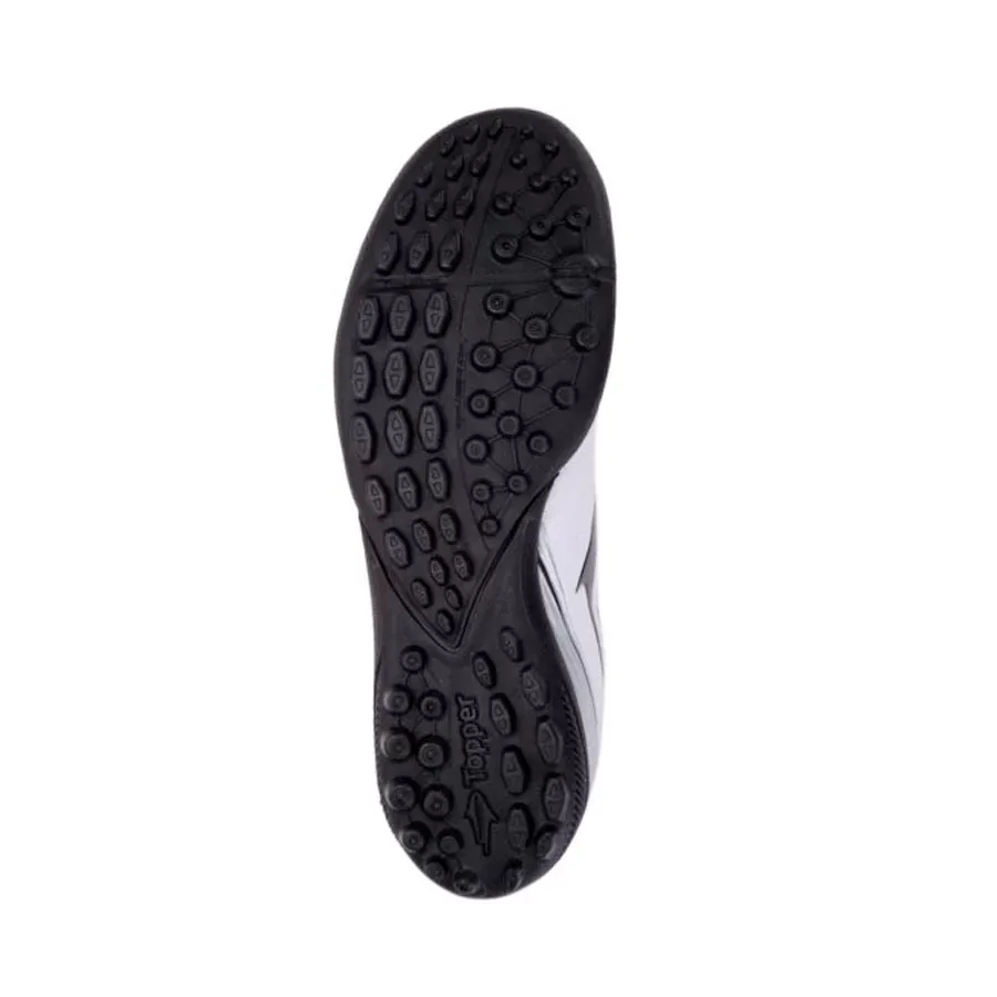 Imagen 3 de 4 de Botines Topper Drible Ii Society-BLANCO/NEGRO/PLATA