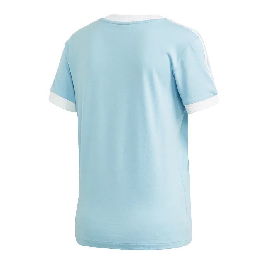 Imagen 2 de 3 de Remera adidas originals 3 Stripes-CELESTE/BLANCO