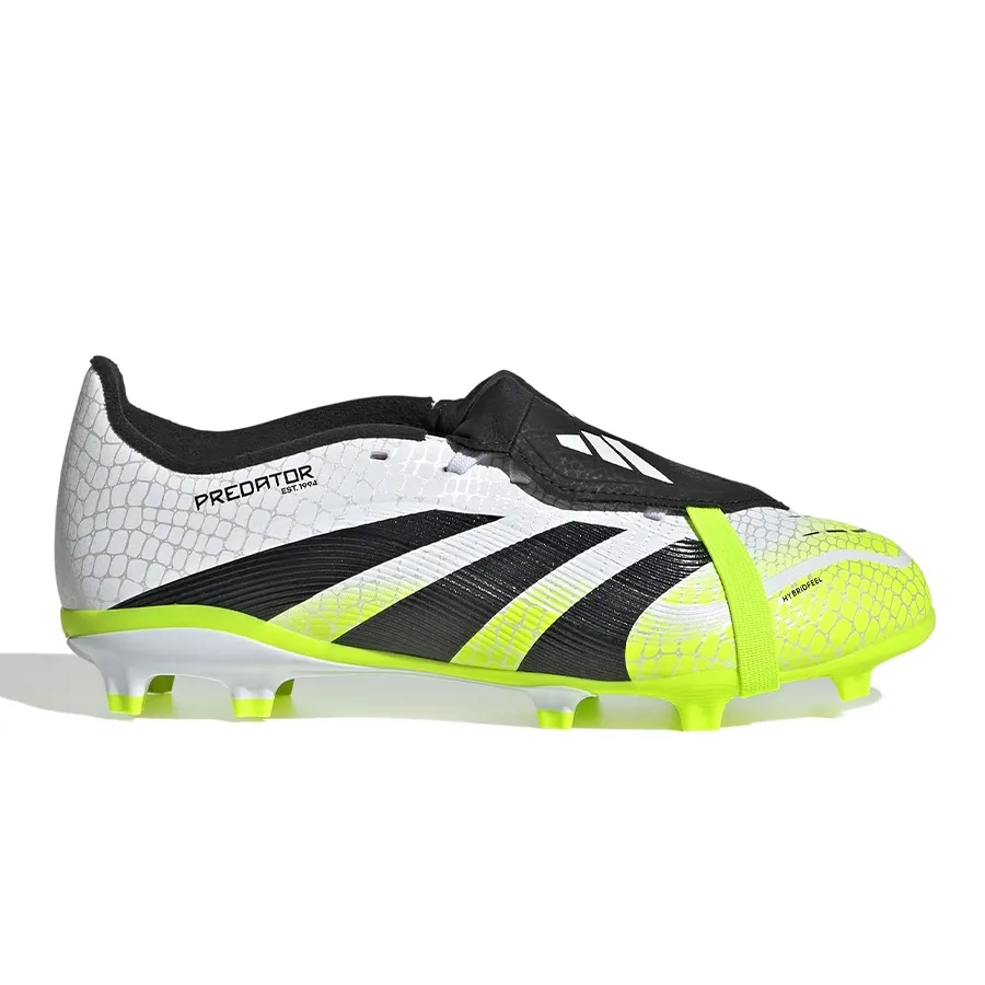Imagen 7 de 14 de Botines adidas Predator League Tf-BLANCO/NEGRO/VERDE FLUOR
