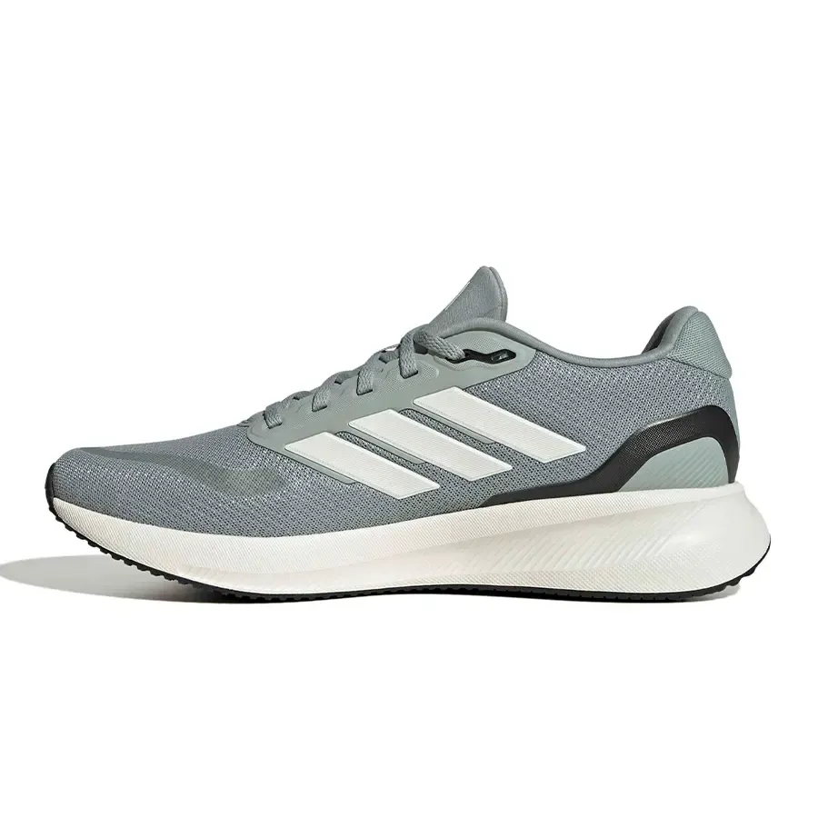 Imagen 3 de 8 de Zapatillas adidas Runfalcon 5-GRIS/NEGRO/BLANCO