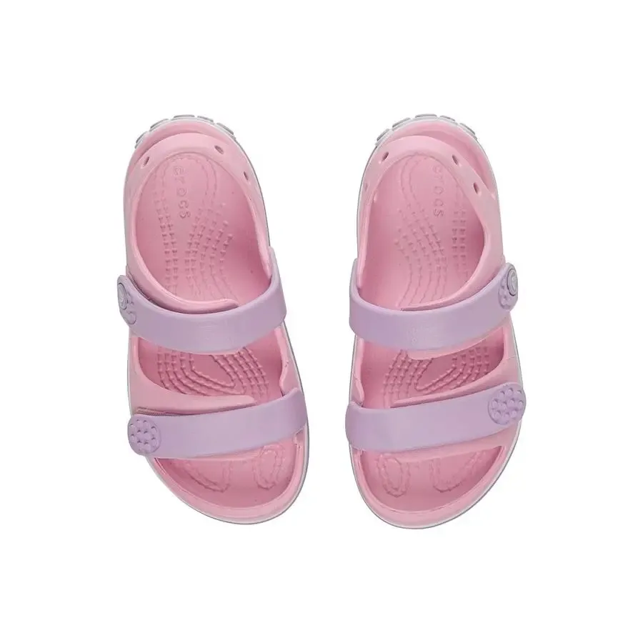 Imagen 2 de 4 de Sandalias Crocs Crocband Cruiser-ROSA/LILA