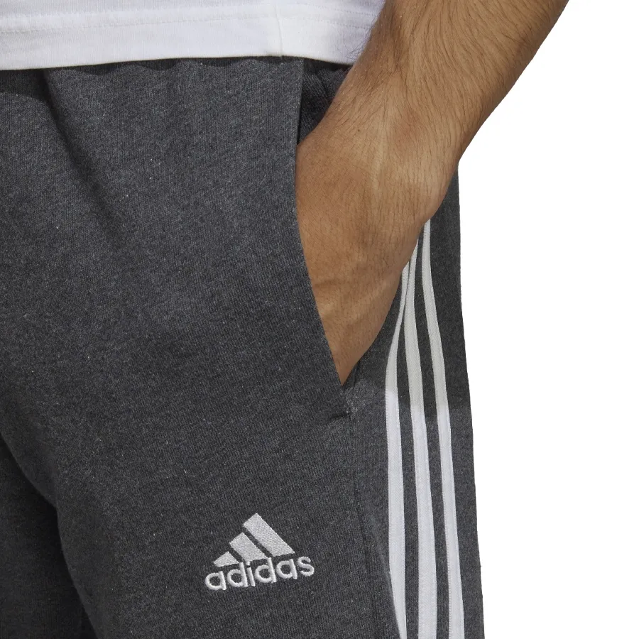 Imagen 4 de 6 de Pantalón adidas Essentials 3 Tiras Felpa Francesa-GRIS