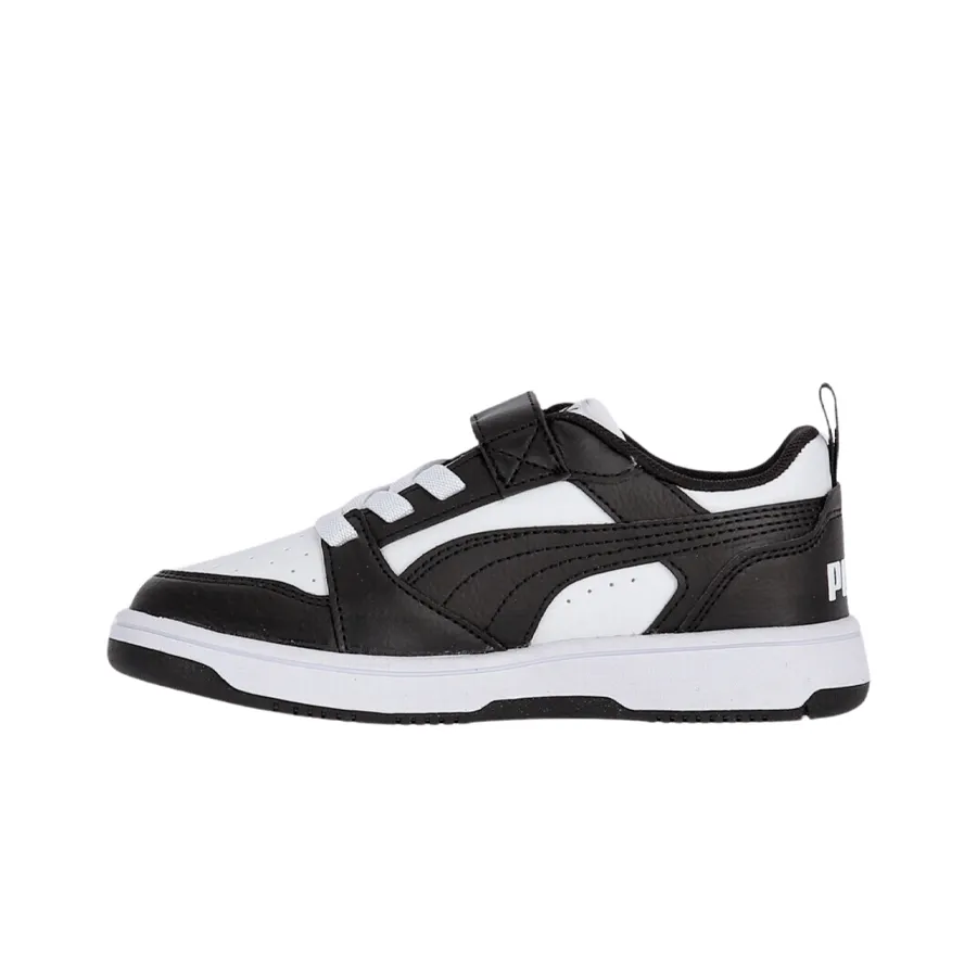 Imagen 1 de 5 de Zapatillas Puma Rebound V6 Lo Ac+ Ps-NEGRO/BLANCO