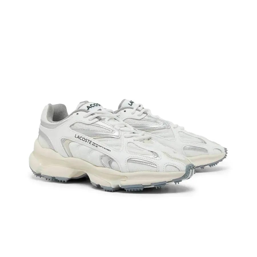 Imagen 1 de 6 de Zapatillas Lacoste L003 2k24-BLANCO/PLATA