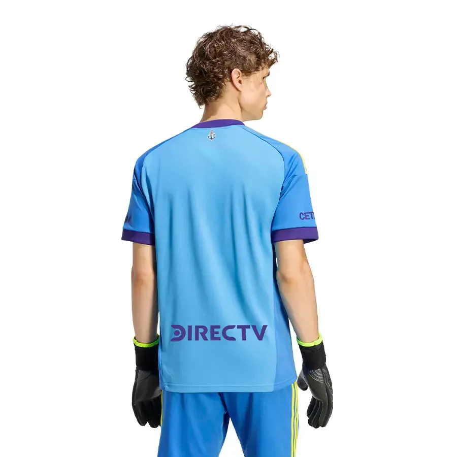 Imagen 1 de 6 de Camiseta adidas originals Alternativa De Arquero Boca Juniors 26/27-CELESTE/MARINO