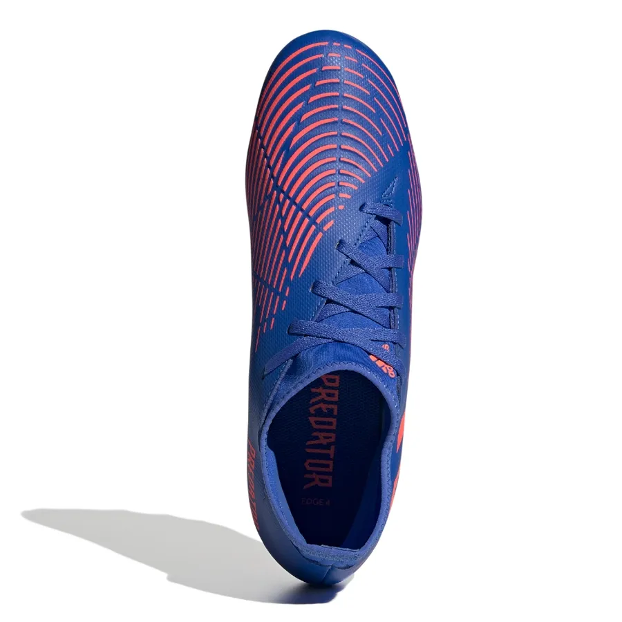 Imagen 2 de 5 de Botines adidas Predator Edge 4 S F-AZUL/CORAL
