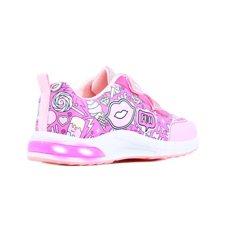Imagen 2 de 3 de Zapatillas Footy Fun Beso-ROSA/FUCSIA/NUDE