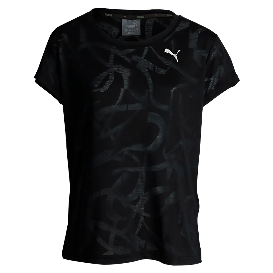 Imagen 3 de 4 de Remera Puma Transition Burn Out-NEGRO