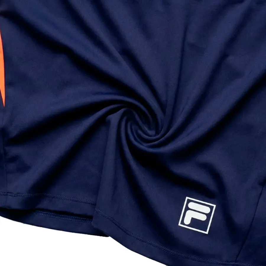Imagen 3 de 6 de Pollera Fila Jersey Flare Tenis Profesional-MARINO